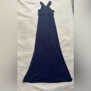 Max Studio Navy Maxi Dress